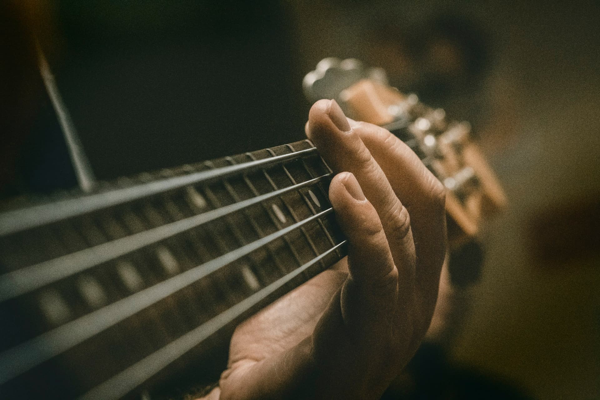 Bass Guitar lesson in Edinburgh